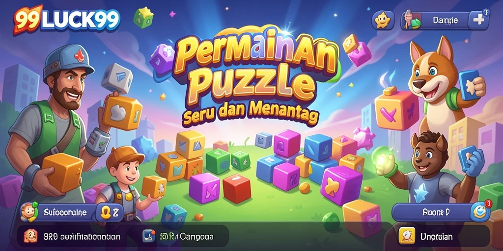 Tampilan gameplay menantang dari 99LUCK99 dengan berbagai teka-teki.