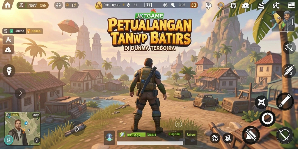 Gameplay seru di dunia terbuka JKTGAME, penuh petualangan menunggu.