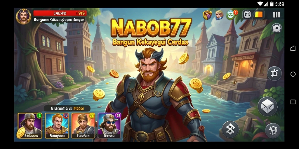 Tampilan menarik dari gameplay NABOB77 yang penuh strategi.