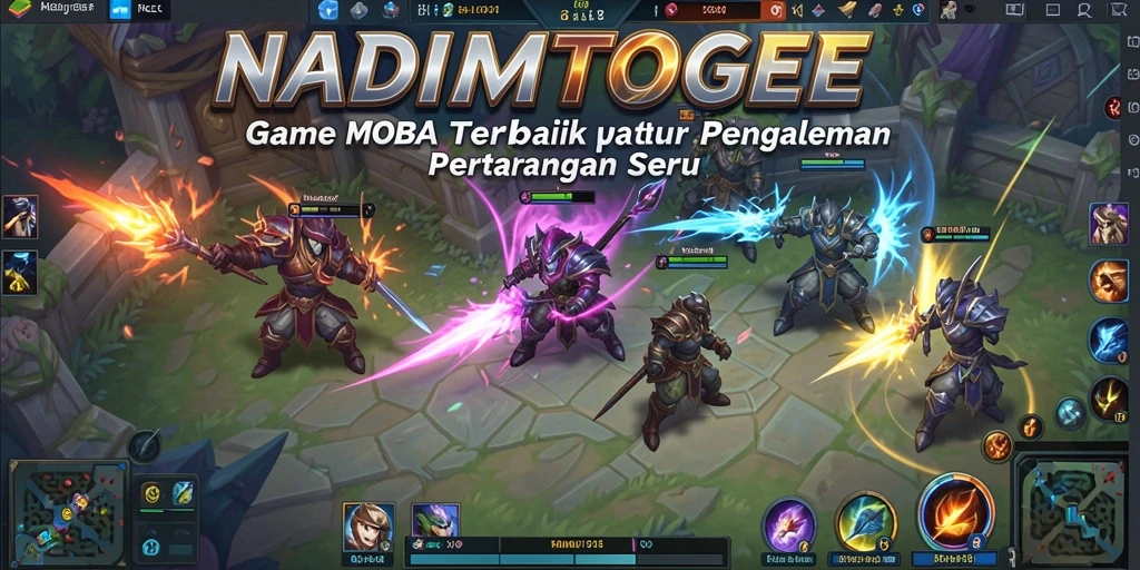Gameplay seru dan dinamis dalam NADIMTOGEL.
