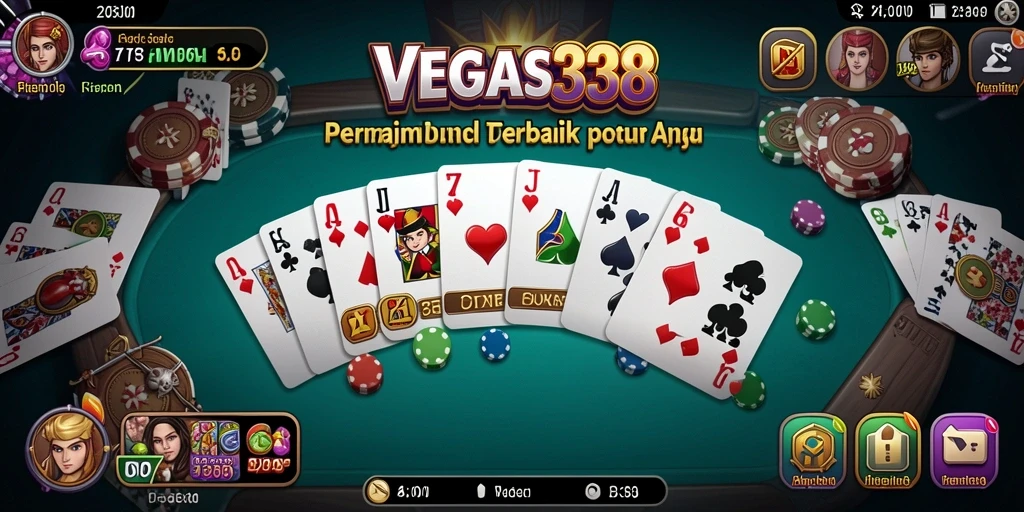 Gameplay menegangkan dan interaktif di VEGAS338
